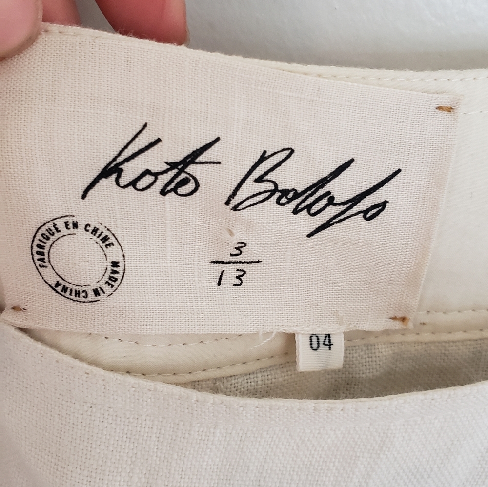 100% LINEN DRESS - Picture 4 of 4